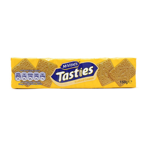 McVities Tasties Custard Creams 150g - British Bundles