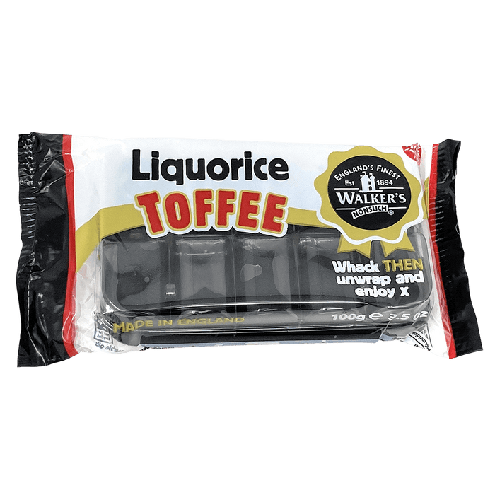 Walkers Nonsuch Liquorice Toffee 100g - British Bundles