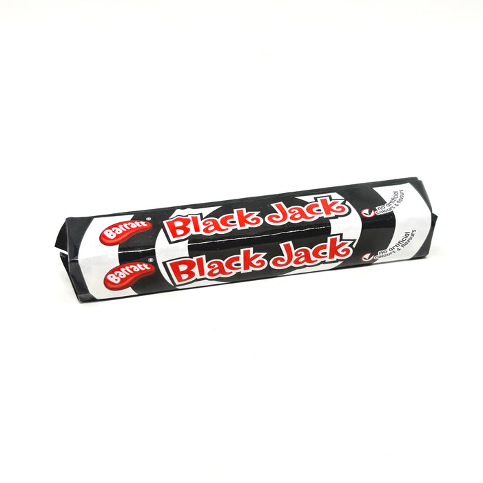 Barratt Black Jack 36g stick pack in black and white wrapping