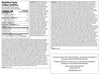 Nutrition Facts and bilingual ingredients for the Classic Fruity and Fizzy Sweets Gift Box