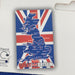Great Britain Map Cotton Tea Towel - British Bundles