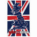 Great Britain Map Cotton Tea Towel - British Bundles