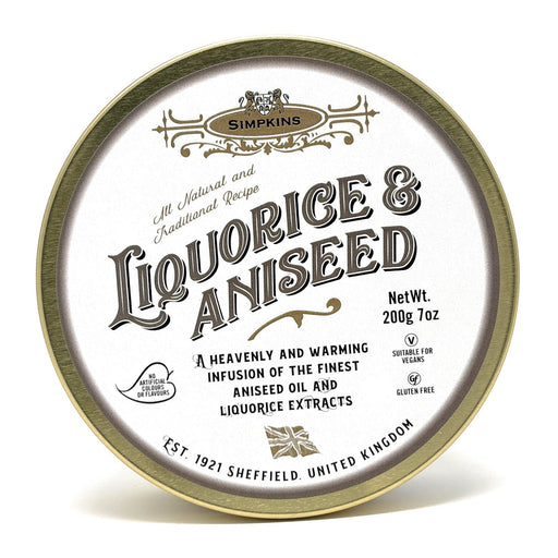 Simpkins Liquorice and Aniseed Drops 200g - British Bundles