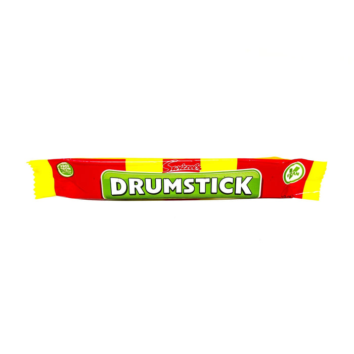 Swizzels Drumstick Raspberry and Milk Flavour Chew Bar 18g - British Bundles