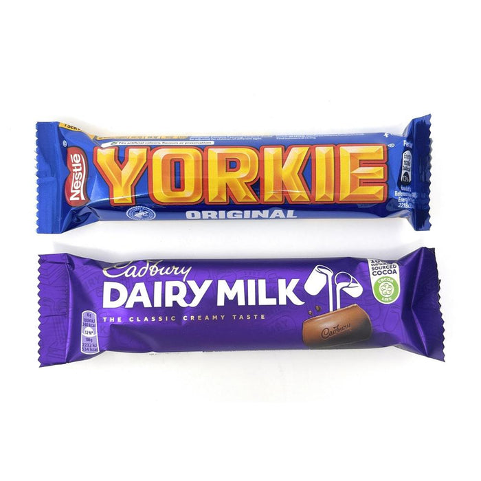 UK Chocolate Bars 10 Pack – Mixed Variety Lotsbox - British Bundles