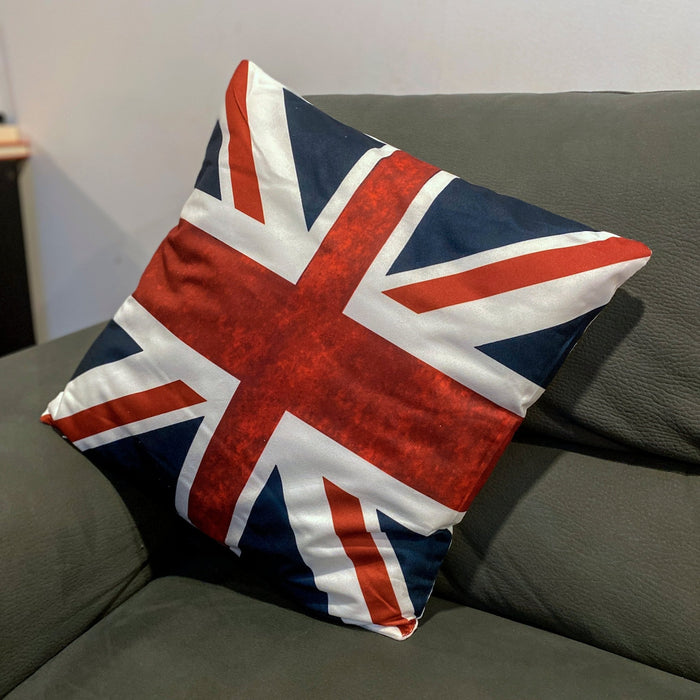 Union Jack Cushion Cover 18x18in - British Bundles