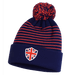 United Kingdom Pom Beanie Union Jack Crest One Size - British Bundles