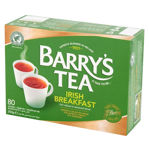 Barry's Irish Breakfast Tea 80 Bags - British Bundles