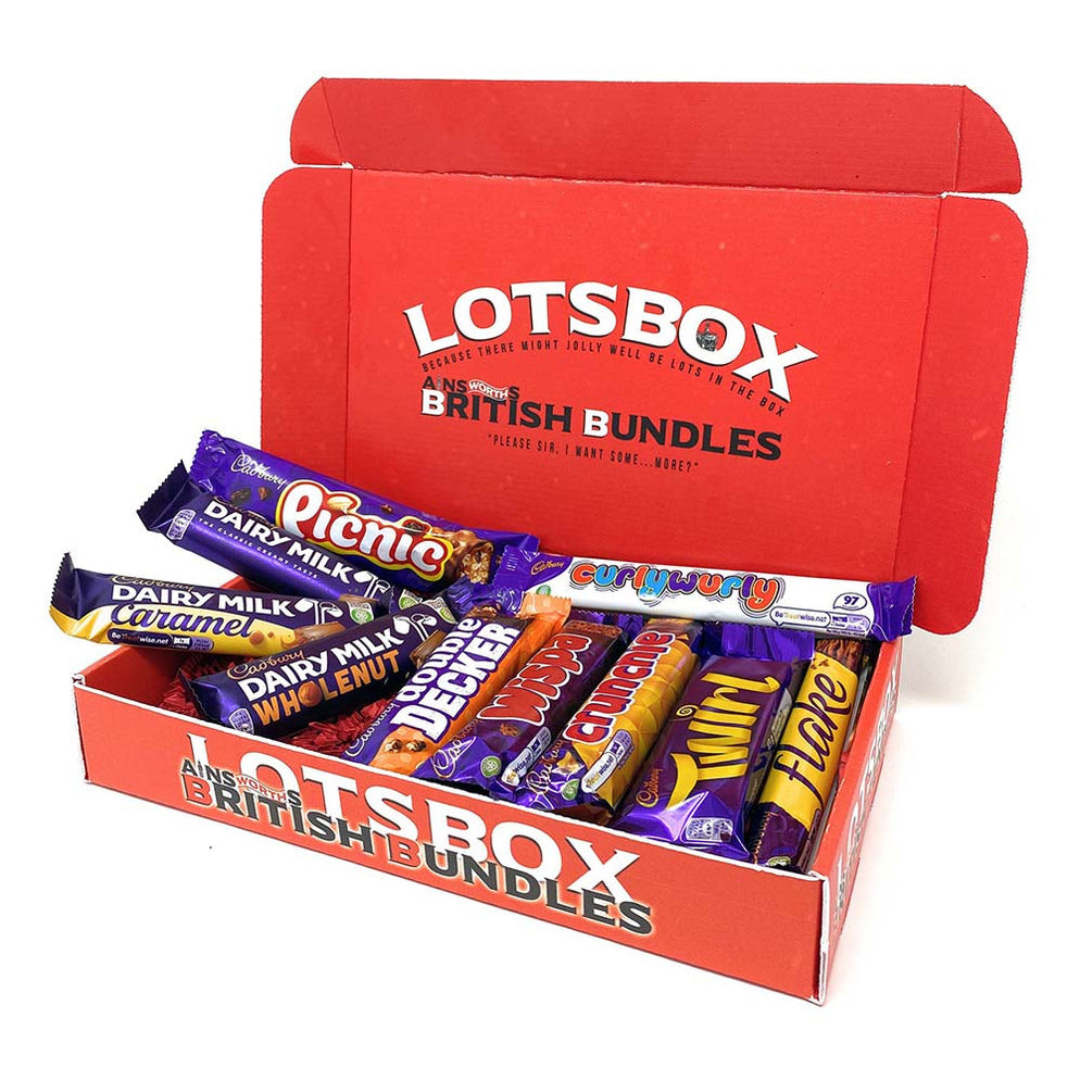 British Cadbury Chocolate Bars Gift Box Delivered in Canada — British