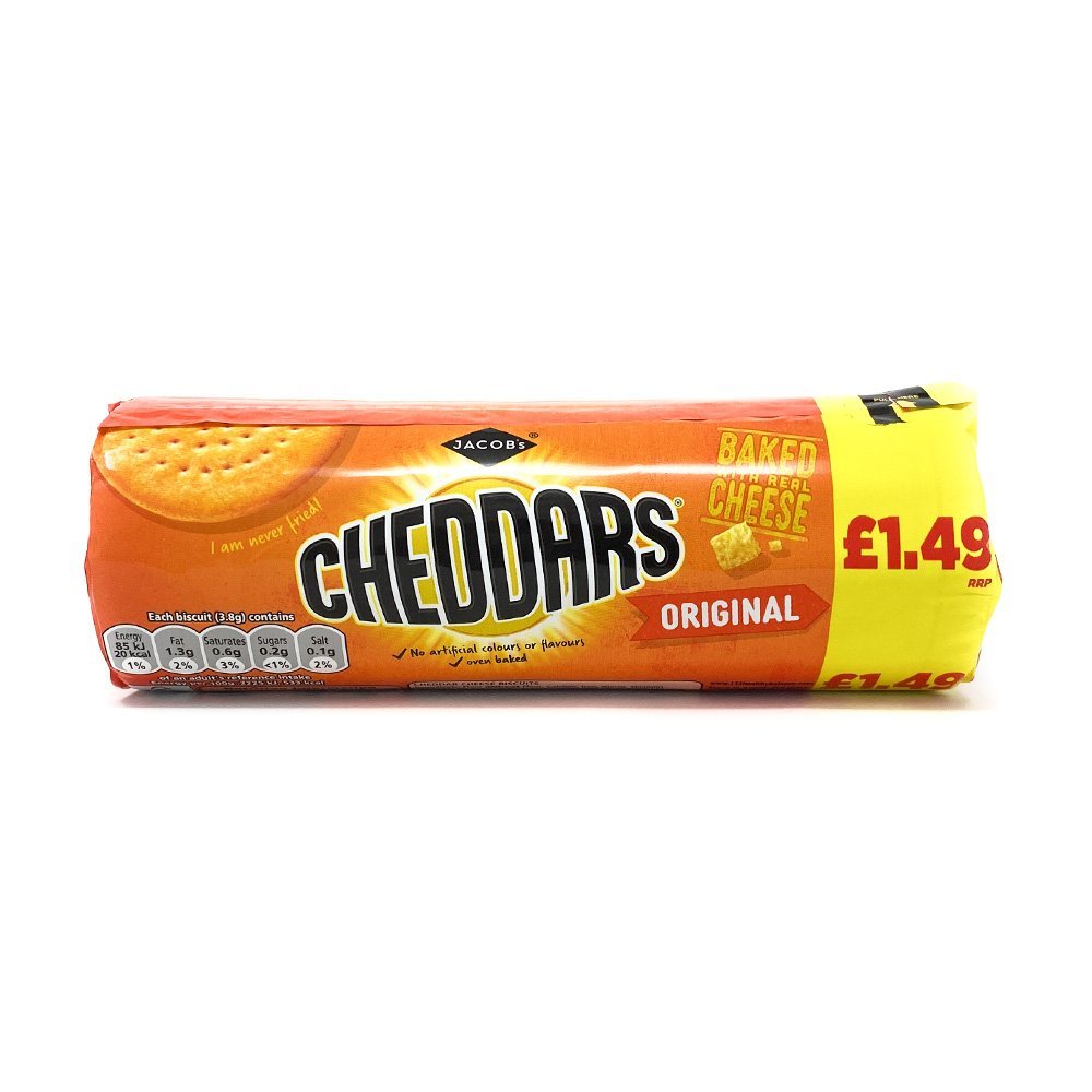 Jacobs Cheddars 150g - Biscuits & Crackers - British Bundles