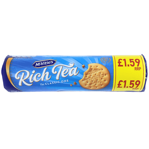 Mcvities Rich Tea Biscuits 300g British Bundles Food 1683