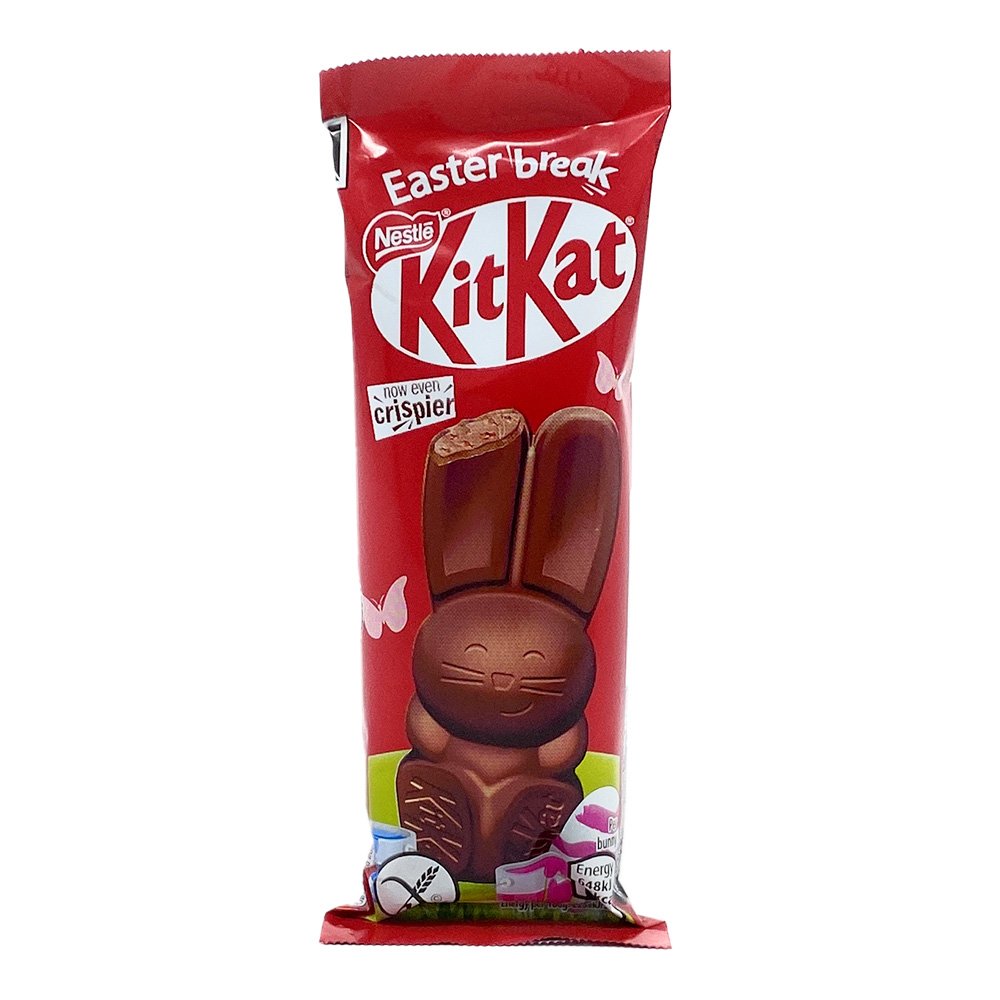 Kit Kat Milk Chocolate Bunny 29g - British Easter Chocolate Joy ...