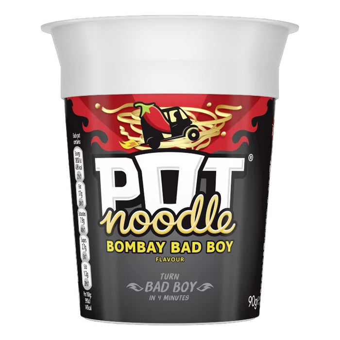 Pot Noodle 90g Varieties (8 Flavours) - British Bundles