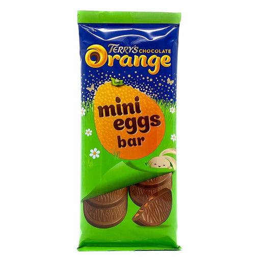 Terry's Chocolate Orange Mini Eggs Bar 90g - British Bundles