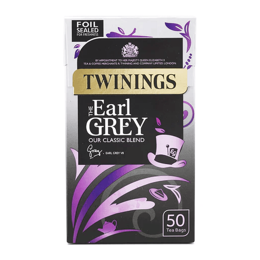 Twinings Earl Grey Tea 50 Bags - British Bundles
