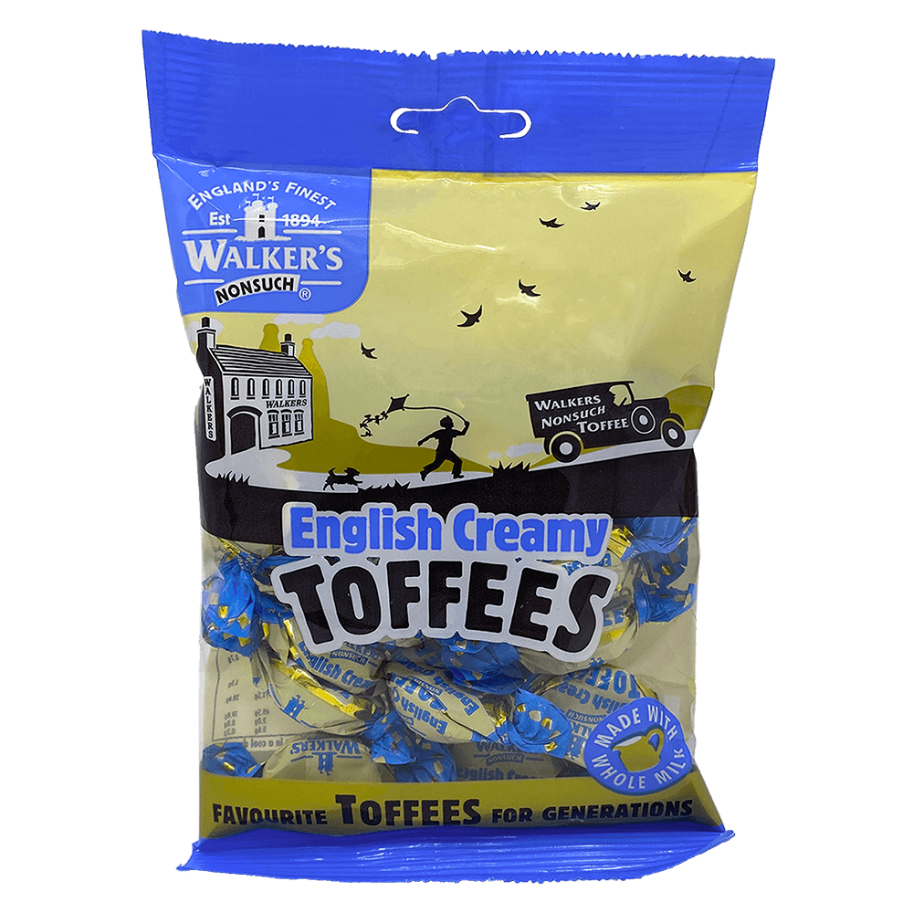 Walkers Nonsuch English Creamy Toffees 150g British Toffee — British