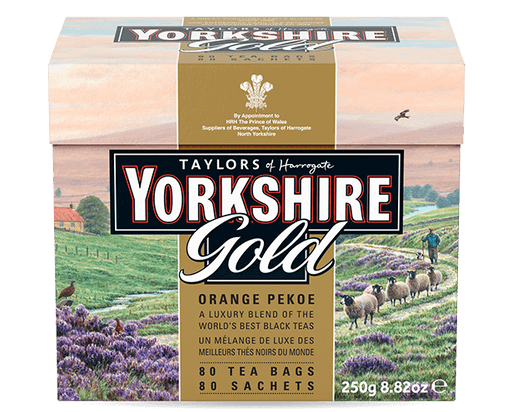 Yorkshire Gold Tea 80 Bags - British Bundles Canada