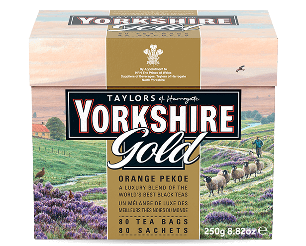 Yorkshire Gold Tea 80 Bags - British Bundles